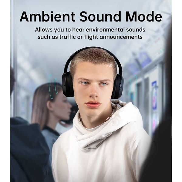 Headphones Edifier W820NB, Headset, Wireless, Bluetooth, Black