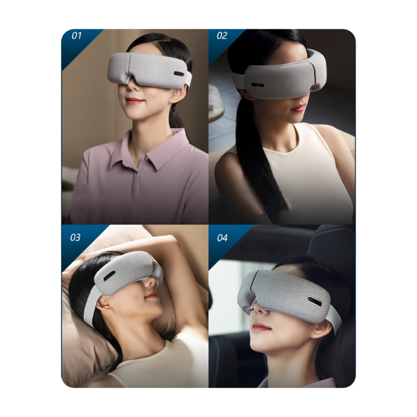 Eye Massager ALLX AXM-624W, Eye Massager, Grey