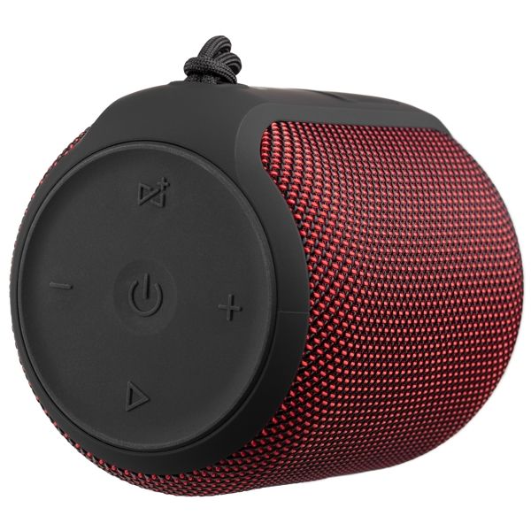 Portable Speaker 2E SoundXPod TWS, MP3, Wireless, Waterproof Red
