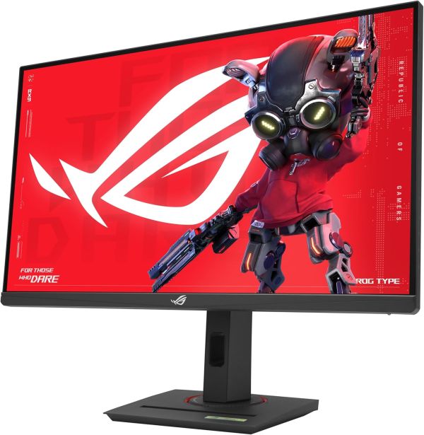 Asus Monitor 27" ROG Strix XG27ACMS HDMI, DP, USB-C, IPS, 2560x1440, 320Hz, 0.3ms, sRGB 130%, AdaptiveSync, Pivot, HDR400