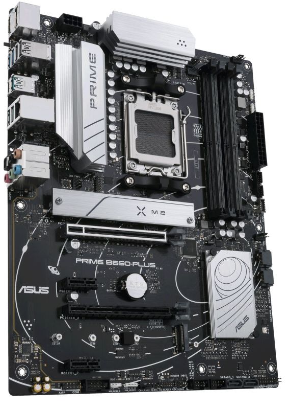 ASUS Motherboard PRIME B650-PLUS sAM5 B650 4xDDR5 M.2 HDMI DP ATX