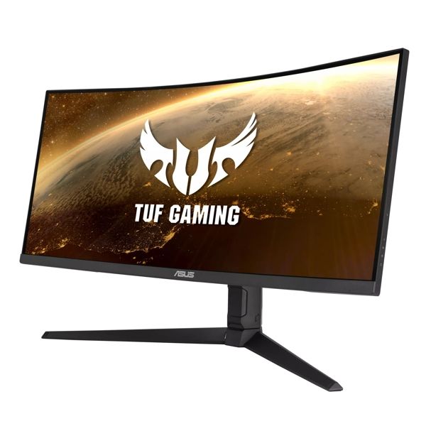 Asus Monitor 34" TUF Gaming VG34VQL1B 2xHDMI, 2xDP, USB, MM, VA, 3440x1440, 21:9, 165Hz, 1ms, sRGB 120%, CURVED, FreeSync, HAS, HDR400