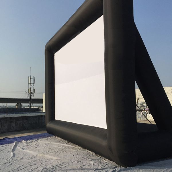 Inflatable Projector Screen Allscreen Inflatable Screen 24FT (7.3152 m), 16:9, Black