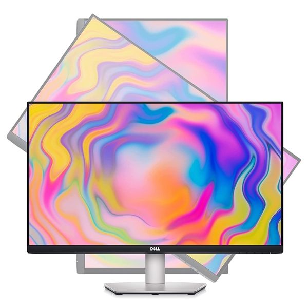 Monitor DELL 27" S2722QC HDMI, DP, USB-C, MM, IPS, 3840x2160, 4ms, sRGB 99%, FreeSync, Pivot, 60Hz
