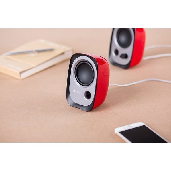 Speaker Edifier R12U Red, 4W, USB, 3.5mm, Speaker, Red