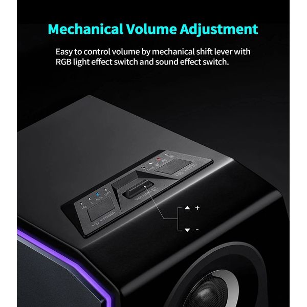 Speaker Edifier G5000, 88W, Bluetooth, AUX, USB, Speaker, Black