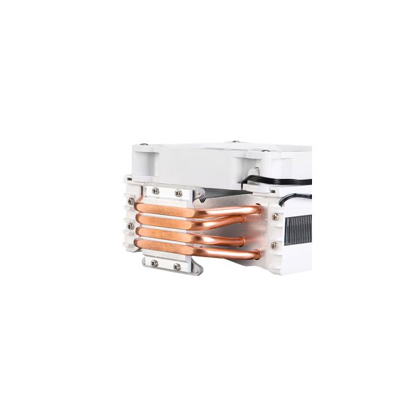 Zalman CPU cooling system CNPS10X OPTIMA II WHITE RGB, LGA1700, 2066, 2011V3, 2011, 1366, 115X, AM5, AM4, AM3, AM3+, FM2, FM2+, TDP180W