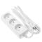 2E power strip 3XCEE7/17, 2G*1.0mm2, 1.8m, white