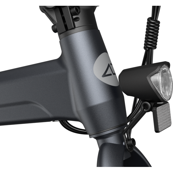 Electric Bicycle ADO A20F XE, 500W, Smart APP, Folding Electric Bike, 25KM/H, Black