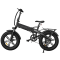 Electric Bicycle ADO A20F XE, 500W, Smart APP, Folding Electric Bike, 25KM/H, Black