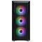Zalman PC case I3 Neo without PSU, 1xUSB3.0, 2xUSB2.0, 4x120mm RGB, VGA 355mm, LCS ready, TG Side Panel, ATX, black