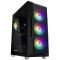 Zalman PC case I3 Neo without PSU, 1xUSB3.0, 2xUSB2.0, 4x120mm RGB, VGA 355mm, LCS ready, TG Side Panel, ATX, black
