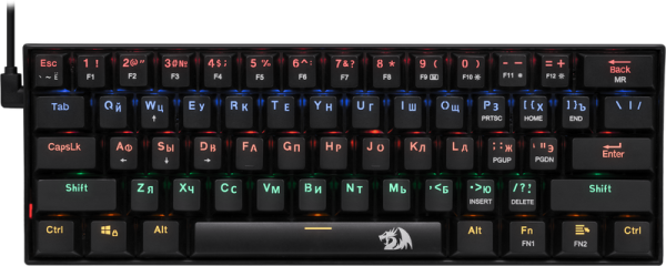 Redragon  Lakshmi  Mechanical Red Switch  gaming keyboard