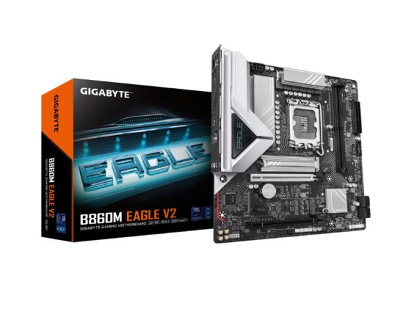 Motherboard: Gigabyte B860M EAGLE V2 1.0 2DDR5 LGA1851 - 9MB86ME2-00-G10