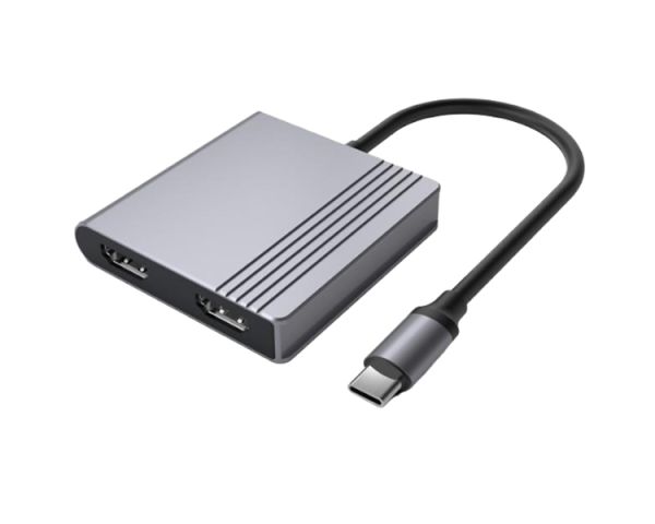 Adapter: Gembird A-CM-COMBO3-04 USB Type-C 3-in-1 multi-port Adapter (USB port+HDMI+PD) Space Gray