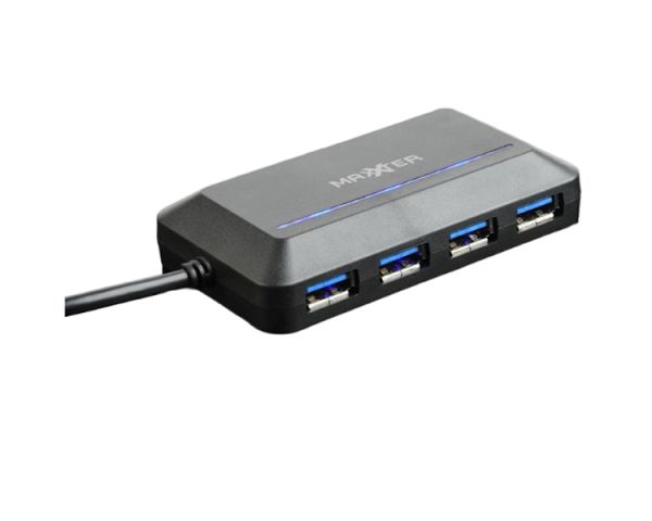 Adapter: Gembird ACT-HUB3C-4P 4 port USB 3.1 Type-C Hub ultra-high data transfer 5Gbps