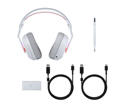 Logitech G Astro A20 X Wireless Gaming Headset WHITE