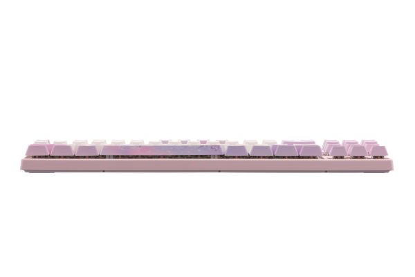 Mechanical keyboard Varmilo VEM87 Dreams On Board 87Key, EC V2 Jasmine, USB-A, EN/UKR, White Led, Рожевий