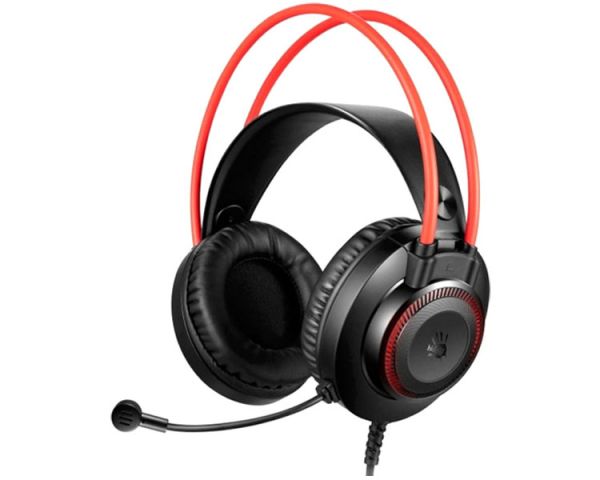 Headphones: A4tech Bloody G200S Multi-color circular illumination Gaming Headset Black/Red