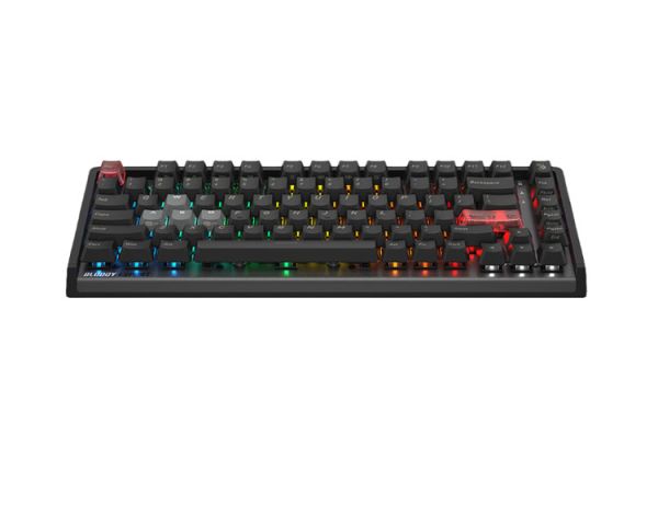 Keyboard: A4Tech Bloody LK70 Light Strike Speed Neon Gaming Keyboard Ash Black