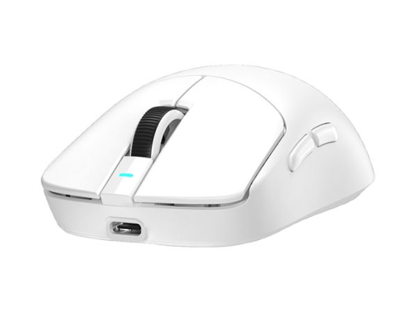 Mouse: A4Tech Bloody R77 Ultra Dock Dual Mode Wireless Gaming Mouse White