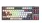 Keyboard: A4Tech Bloody WS87 Dual-Core Wireless Mechanical Keyboard Pixels Red