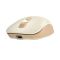 Mouse: A4Tech Fstyler FB26CS Air2 Bluetooth & 2.4G Wireless Mouse Cafe Latte