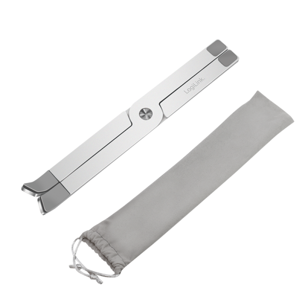 Laptop stand: Logilink AA0166 Foldable laptop/tablet stand 10"-16" aluminum