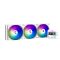 Zalman LCS Alpha 2 A36 ARGB, LGA1700, 1200, 115x, AM5, AM4, TDP 360W, white
