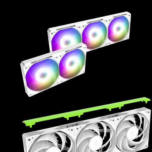 Zalman LCS Alpha 2SE A24 ARGB, LGA1851, 1700, 1200, 115x, AM5, AM4, TDP ___W, white