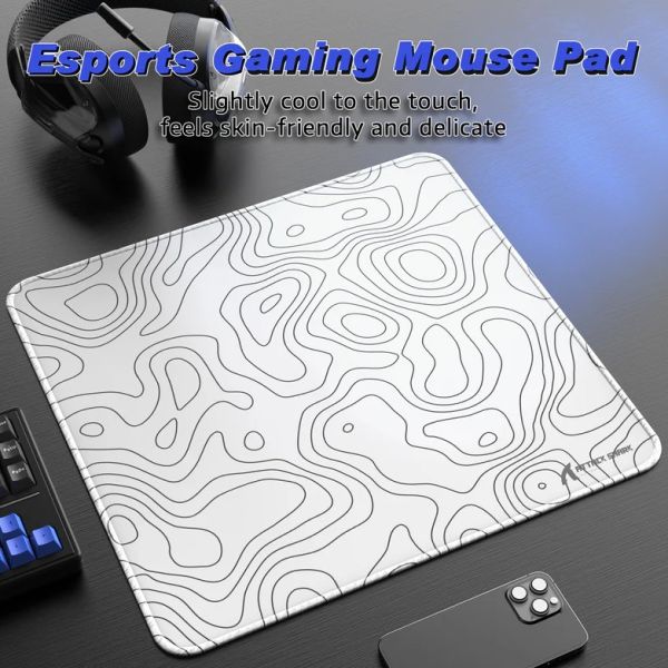 Attack Shark Mouse Pad CM02 L (450x400x4mm) white contour
