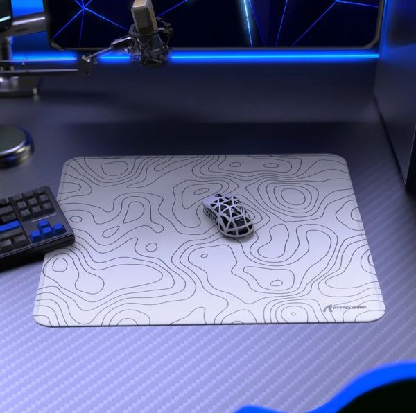 Attack Shark Mouse Pad CM02 L (450x400x4mm) white contour