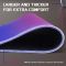 Attack Shark Mouse Pad CM03 L (450x400x4mm) purple-blue gradient