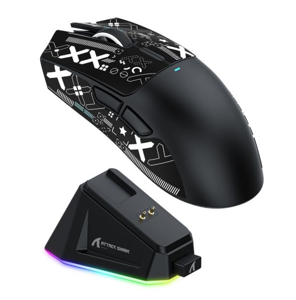 Attack Shark X11 Black with Tape