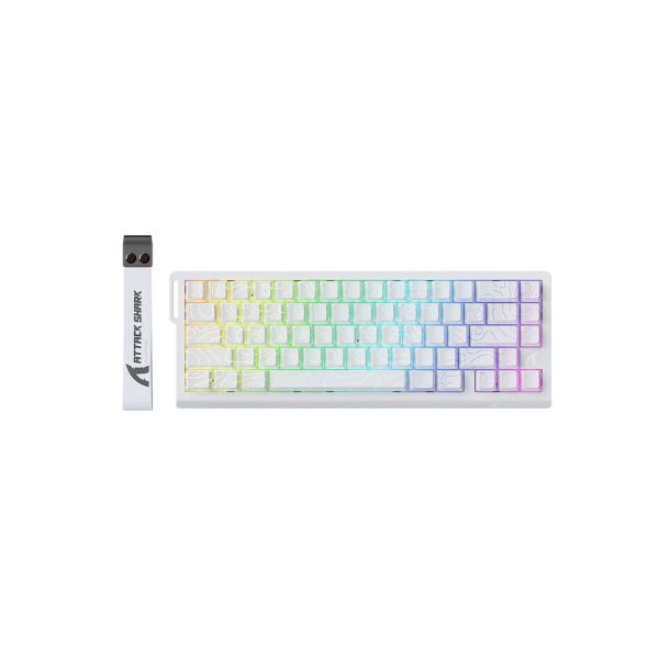 Attack shark X68 MAX White contour line