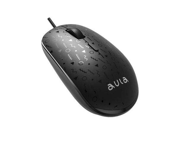 Mouse: AULA AM106 Wired Mouse Black