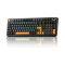 Keyboard: AULA F99 PRO Tri-Mode RGB Mechanical Keyboard Thunder Black/Dark Blue/Orange (Star Vector Switch)