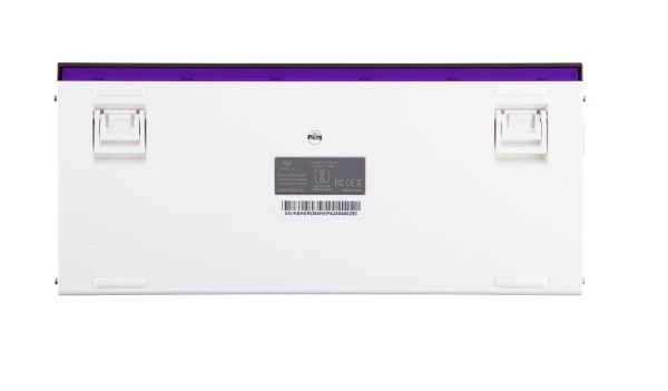 Keyboard: AULA HERO 84 RGB Wired Gaming Keyboard White/Purple (Black King Magnetic Switch)