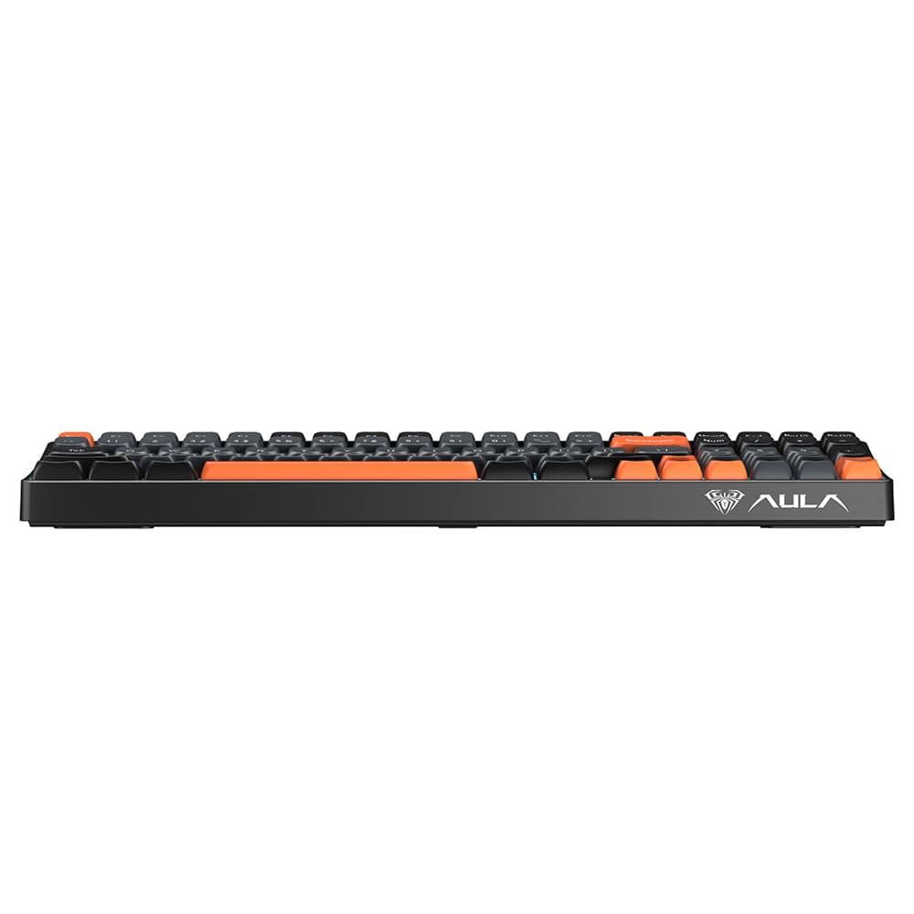 Keyboard: AULA S100 Rainbow LED Wired Gaming Keyboard Black (Blue/Brown ...