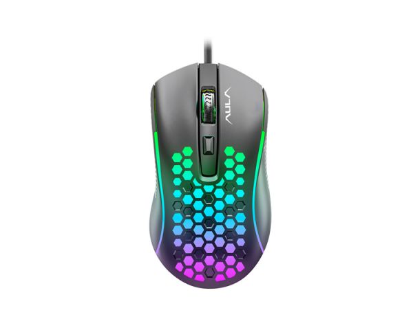 Mouse: AULA S11 Ultra Lightweight Wired Gaming Mouse Black