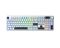 Keyboard: AULA F108PRO RGB Wireless Mechanical Keyboard Light Blue/White/Black Purple (Reaper switch)