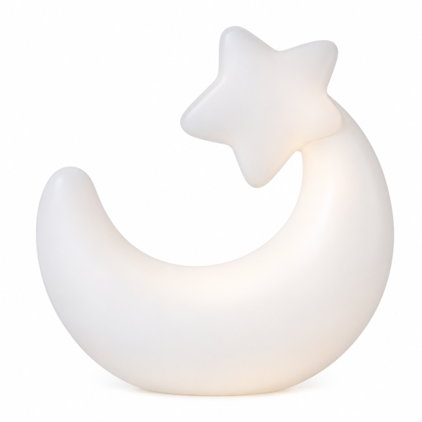 Moon & Star LED Night Light