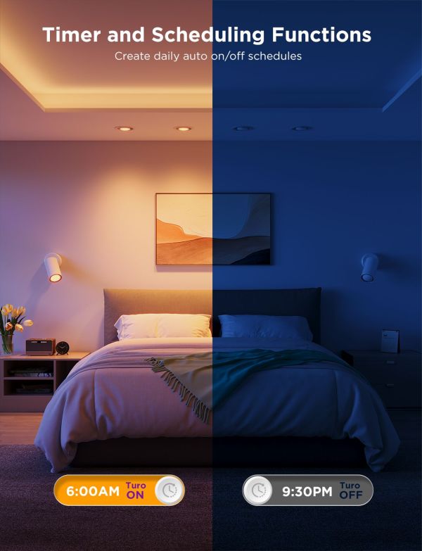 Govee B600D RGBWW Smart LED Bulb GU10 (2 pack)