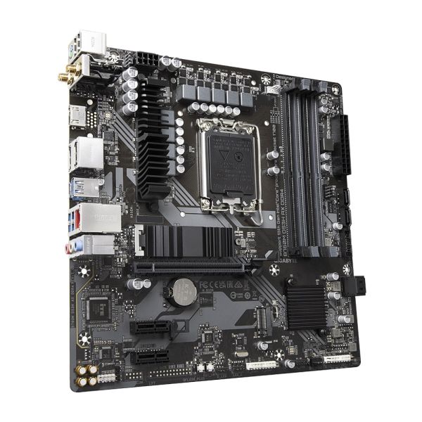 GIGABYTE Motherboard B760M DS3H AX s1700 B760 4xDDR5 M.2 HDMI DP Wi-Fi mATX