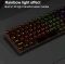 Bajeal Transparent Keyboard Blu switch