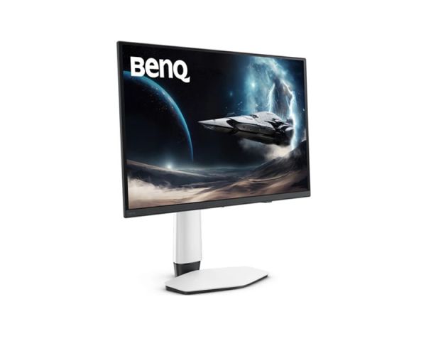 Monitor: BenQ Mobiuz EX271UZ 26.5" 4K UHD OLED 240Hz 0.03ms 2xHDMI DP USB/USB-C White - 9H.LP2LA.TBE
