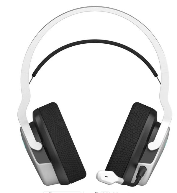 Headphones: A4tech Bloody GR370 Bluetooth Wireless Headset Sports White