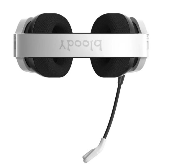 Headphones: A4tech Bloody GR370 Bluetooth Wireless Headset Sports White