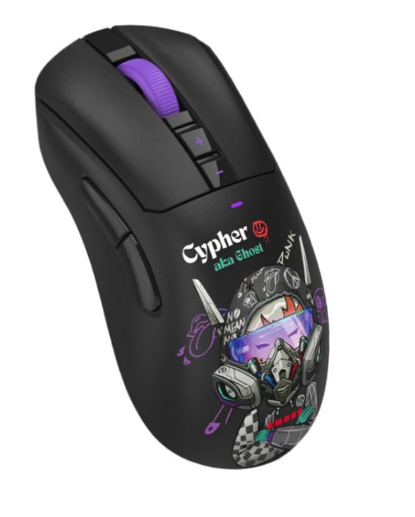 Mouse: A4Tech Bloody R73 Ultra Duo Dual Mode Wireless Gaming Mouse Cypher Ghost