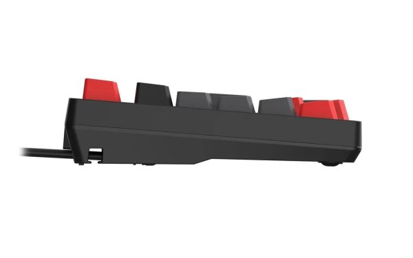 Keyboard: A4tech Bloody S98 RGB Mechanical Gaming Keyboard Red Switch US Layout Sports Red